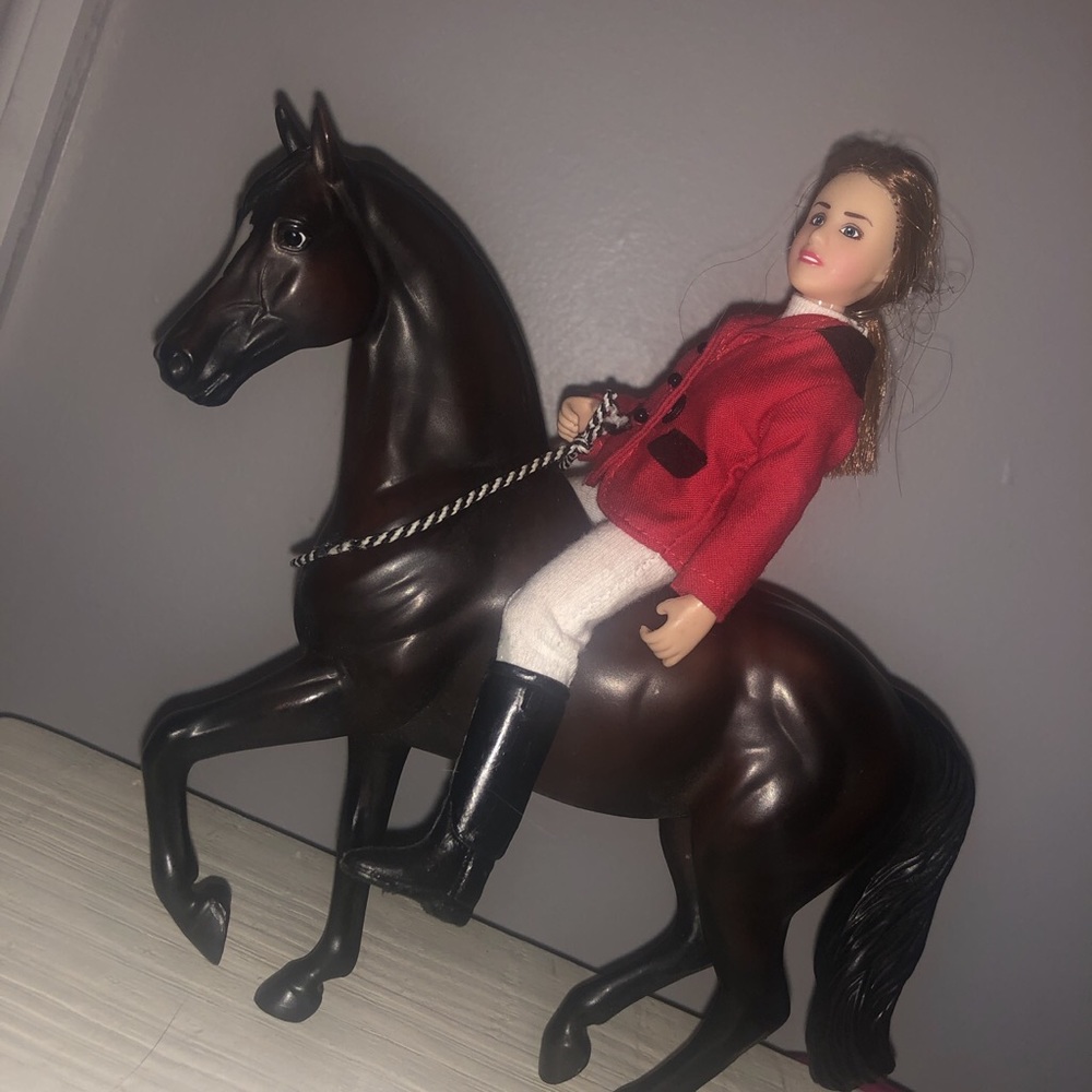 Breyer neck rope and hay net